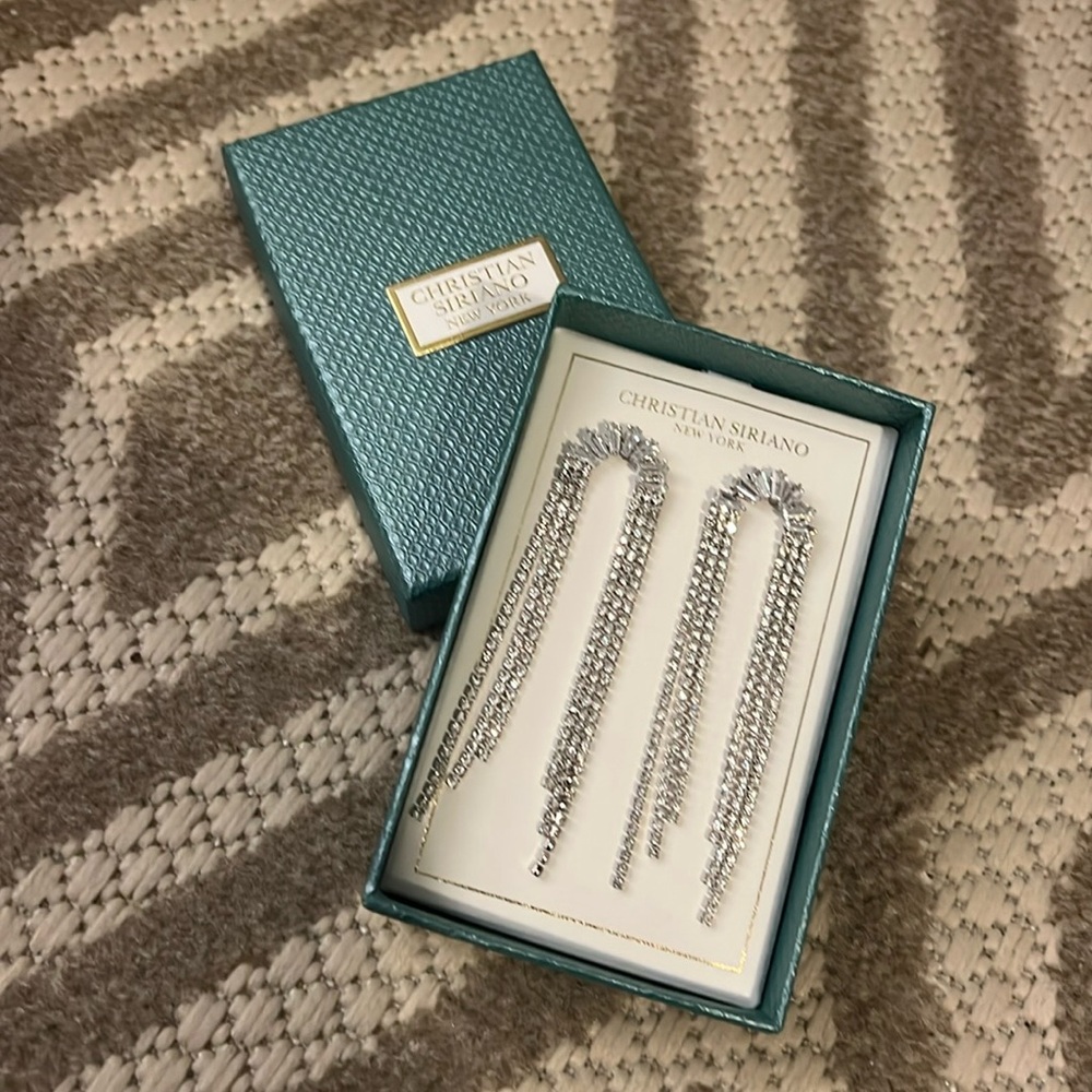 NWT Christian Siriano earrings